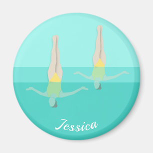 Artistic Swimming Magnet