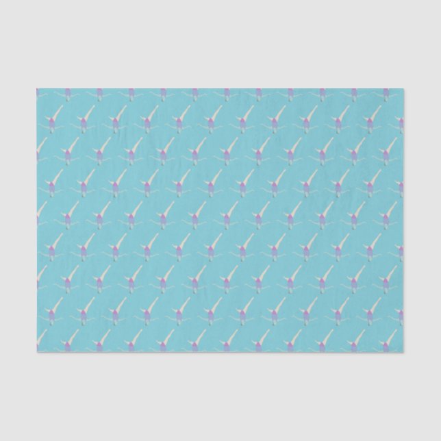 Artistic Swimming Tissue Paper (Front)