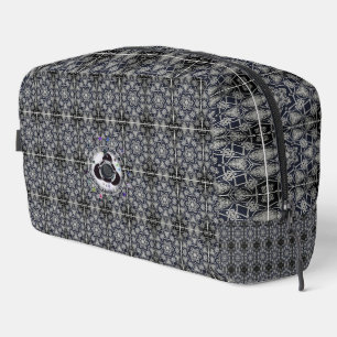 Artistic Symmetrical Logo Dopp Kit