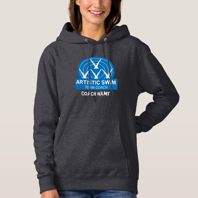 Artistic Synchronized Swimming  Hoodie (Front)