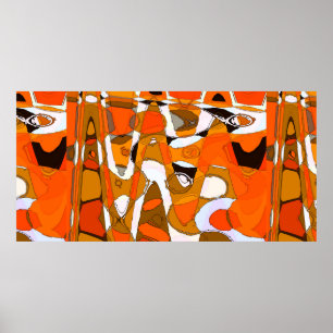 artistic tender wonderful transparent bright autum poster