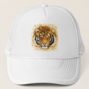 Artistic Tiger Face Trucker Hat