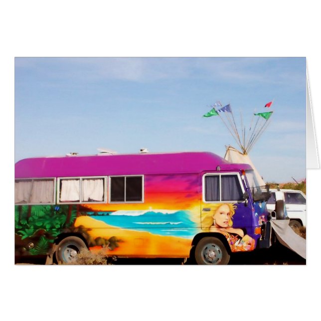 Artistic Transportations Card (Front Horizontal)