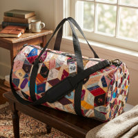Artistic Travel Style: Vintage Patchwork Quilt