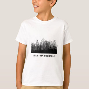 Artistic Tree Silhouette Graphic Shirt