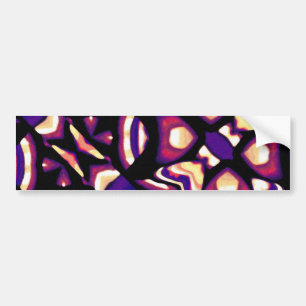 Artistic Tribal Bumper Sticker