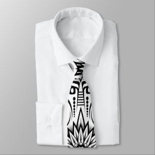 Artistic Tribal Design Tie