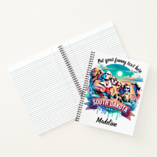 Artistic tribute to South Dakota Notebook