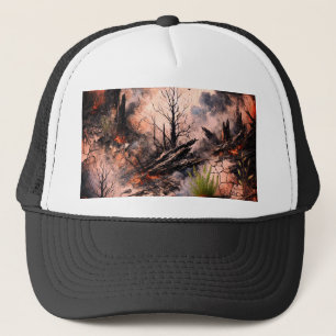Artistic Trucker Hat for Bold Style