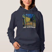 Artistic Van Gogh Inspired Hooded Sweatshirt