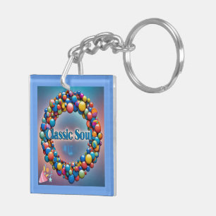 "Artistic Vibes" Key Ring