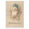 Artistic Vintage Father Christmas Portrait