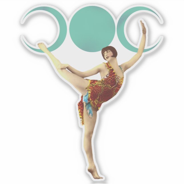 Artistic Vintage Moon Dancer (Front)