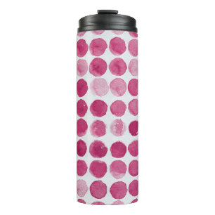 Artistic Watercolor Background Splash Thermal Tumbler