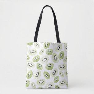 Artistic Watercolor: Hand-Drawn Seamless Design Tote Bag