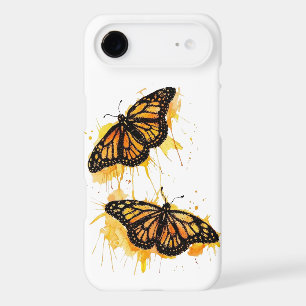 Artistic Watercolor Monarch Butterfly Nature Art