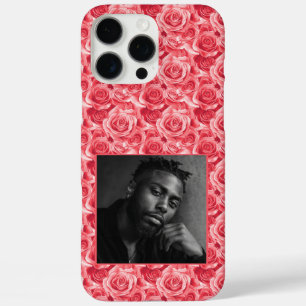 Artistic Wedding Gift Rose Floral Custom iPhone 16 Pro Max Case