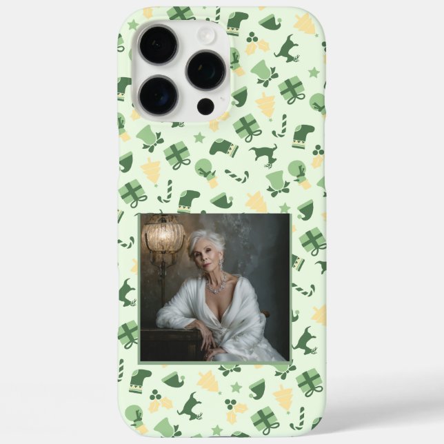 Artistic Wedding Gifts Christmas Pattern  Case-Mate iPhone Case (Back)