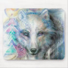 Artistic White Wolf