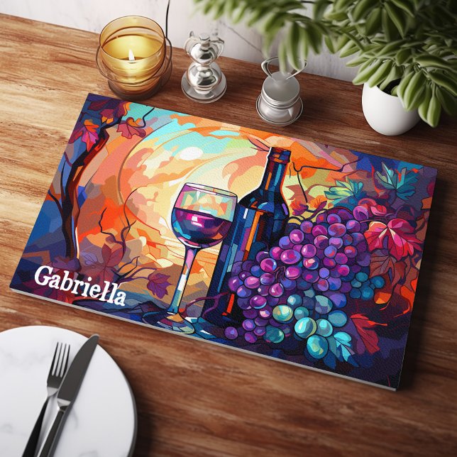 Artistry in the Kitchen: Personalised Line Art  Cutting Board (Creator Uploaded)