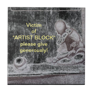 Artists and creative people dread artist's block   tile