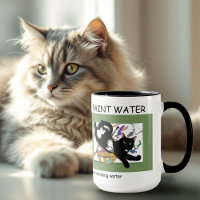 Artist's Black Cat