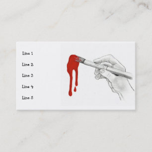 ARTIST'S BUSINESS CARD