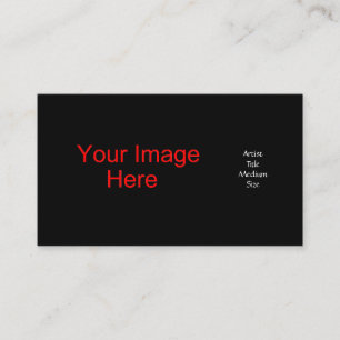 Artist's Business Card
