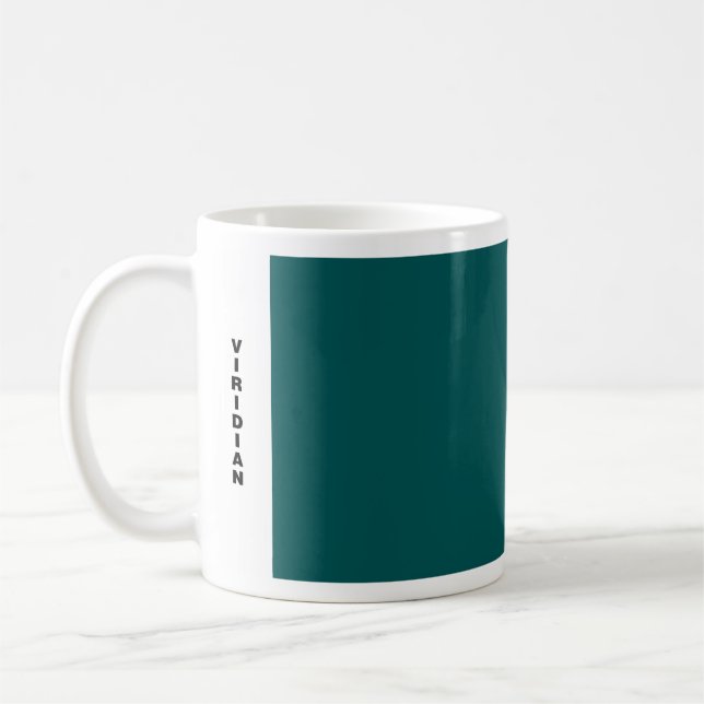 Artist's Color Mug - Viridian (Left)