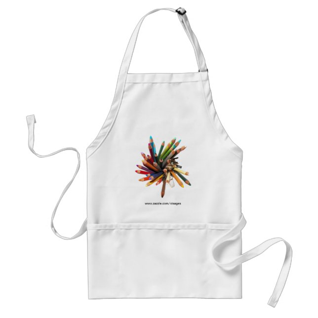 Artists Coloured Oil Pencils Standard Apron (Front)