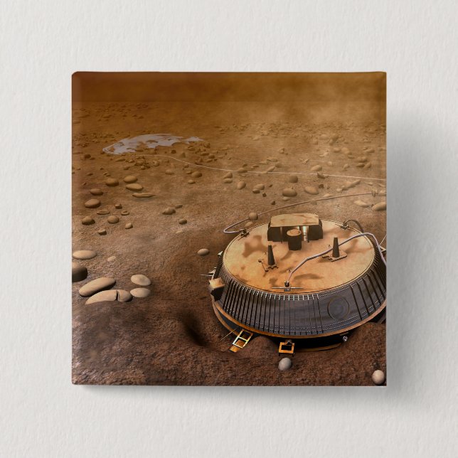 Artist's concept 15 cm square badge (Front)