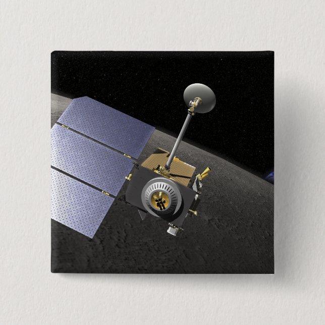 Artist's concept 9 15 cm square badge (Front)