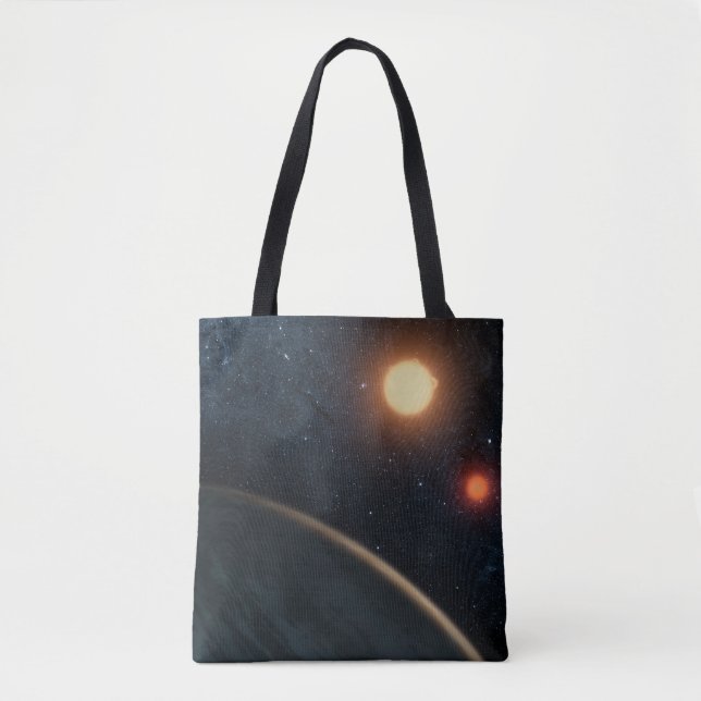 Artist's Concept Illustrating Kepler-16b. Tote Bag (Front)