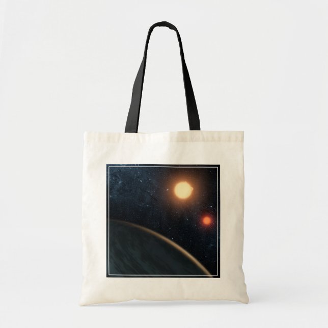 Artist's Concept Illustrating Kepler-16b. Tote Bag (Front)