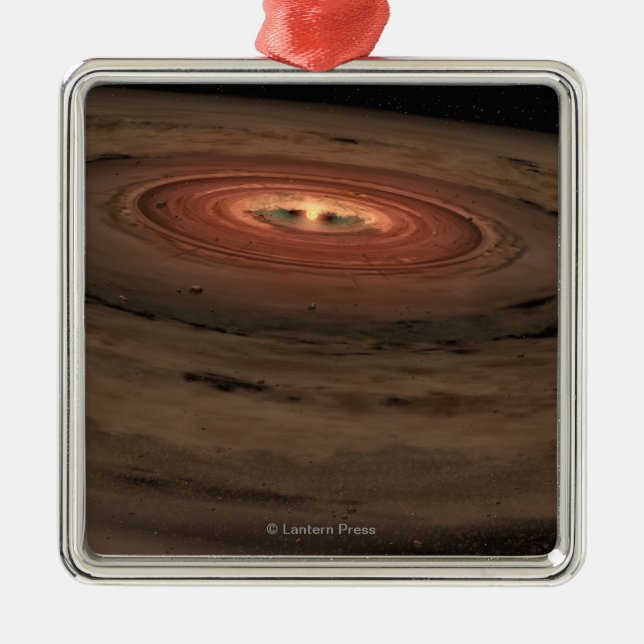 Artist's concept Mini Solar System in the Making Metal Tree Decoration (Front)