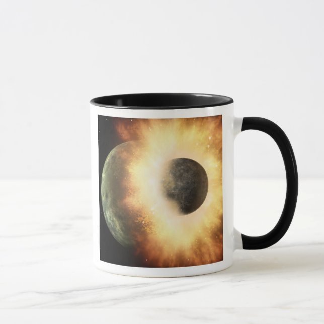 Artist's concept of a celestial body mug (Right)