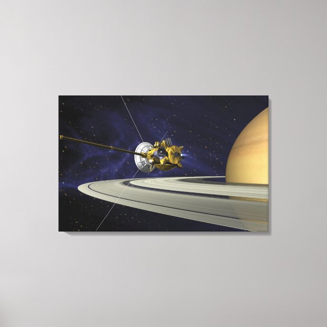 Artists concept of Cassini Canvas Print (Front)