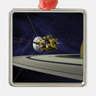 Artists concept of Cassini Metal Tree Decoration