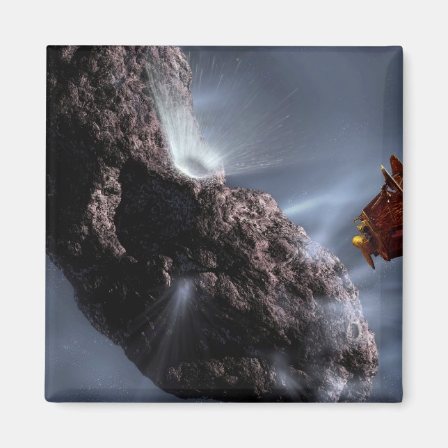 Artist's concept of Deep Impact's Encounter Magnet (Front)