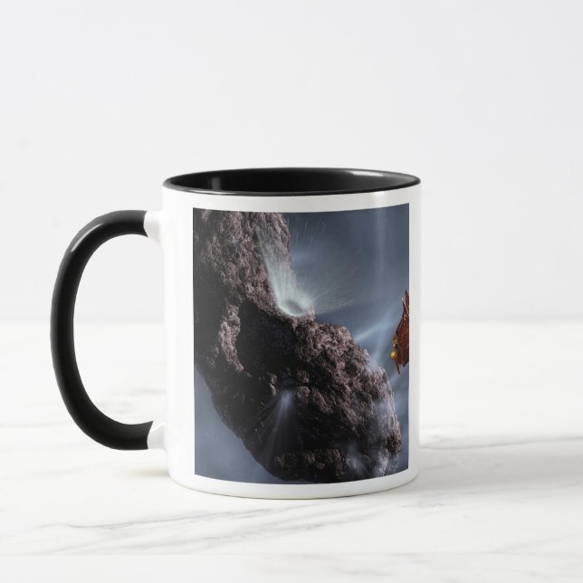 Artist's concept of Deep Impact's Encounter Mug (Left)
