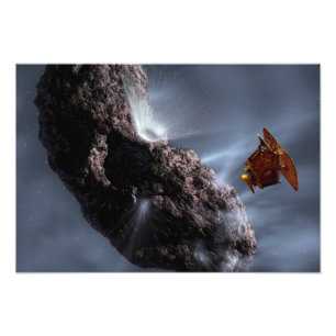 Artist's concept of Deep Impact's Encounter Photo Print