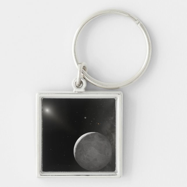 Artist's concept of Kuiper Belt object Key Ring (Front)