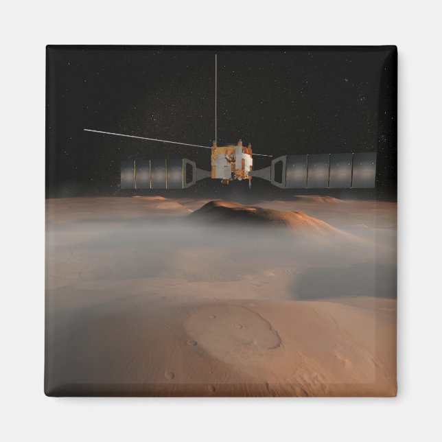 Artist's concept of Mars Express spacecraft Magnet (Front)