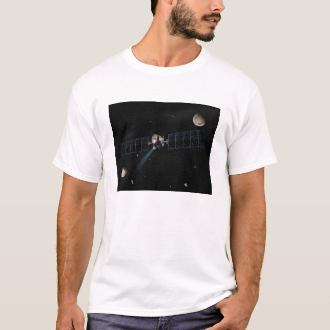 Artist's concept of the Dawn spacecraft in orbi T-Shirt (Front)