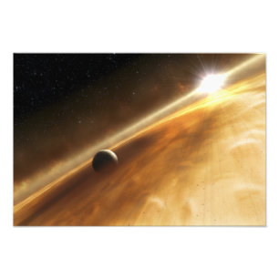Artist's concept of the star Fomalhaut Photo Print