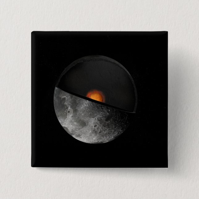 Artist's concept showing a possible inner core 15 cm square badge (Front)