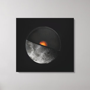 Artist's concept showing a possible inner core canvas print