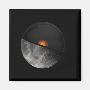 Artist's concept showing a possible inner core magnet
