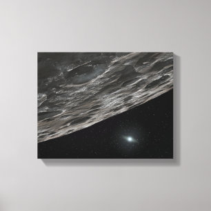 Artist's Conception of a Kuiper Belt Object Canvas Print