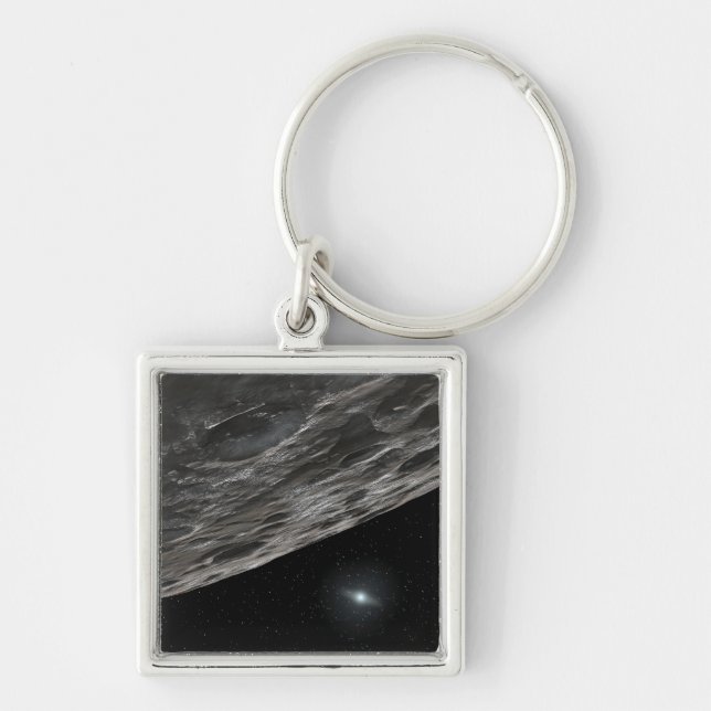 Artist's Conception of a Kuiper Belt Object Key Ring (Front)